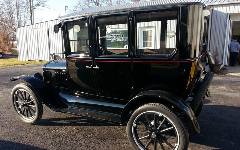 Classic car for custom work by GB Customs & Collision